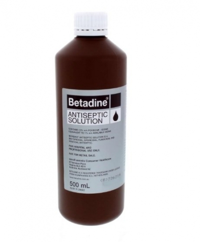 Antiseptic Betadine 500ml ea