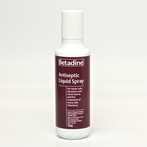 Antiseptic Spray Betadine 75ml ea