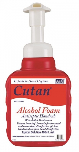 Alcohol Foam Cutan Antiseptic 400ml ea