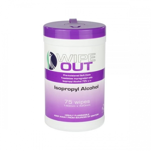 Ultrahealth WipeOut Alcohol Cannister 75