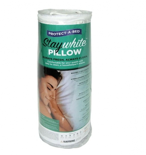Protectabed Stay White Adjustable Pillow