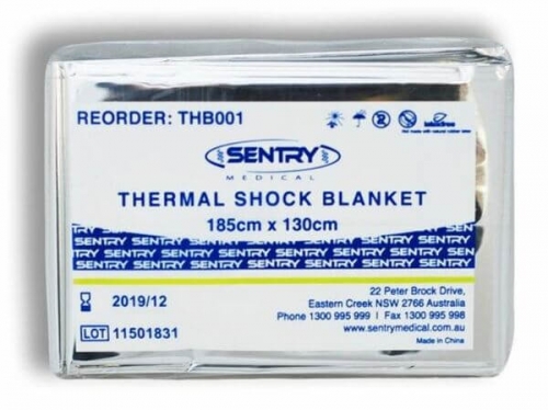 Thermal Shock Blanket 185cm x 130cm ea