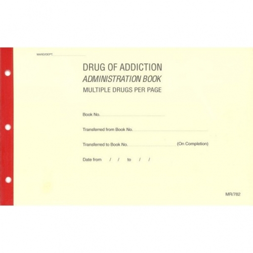 Drug of Addiction Multi Blank Book MR784
