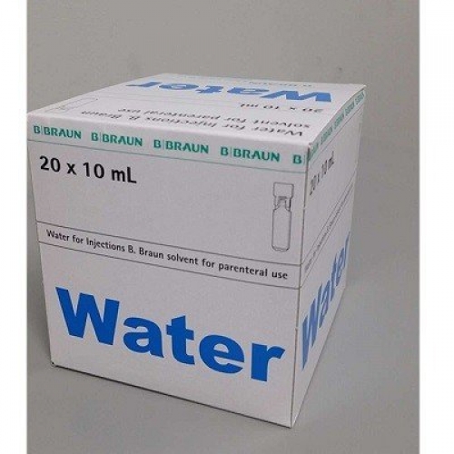 Water for Injection B.Braun 10ml Amp 20