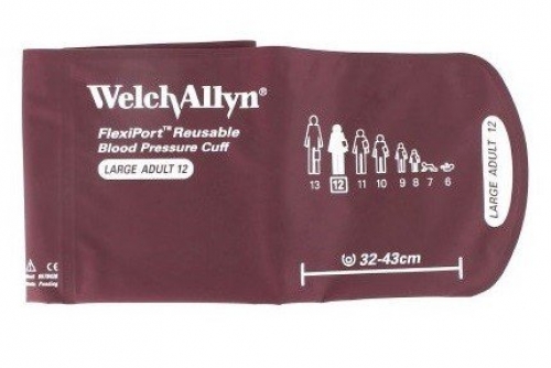 Welch Allyn BP Cuff Dispos Large Adult 32-43cm 20