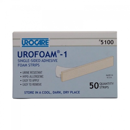 Urofoam Single Sided Adhesive Strips 50