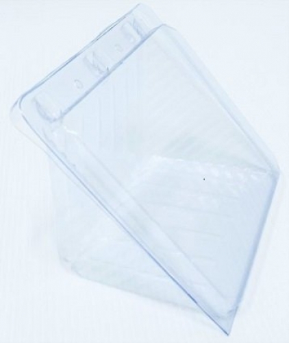 Sandwich Wedge 4 Point Clear Plastic 100