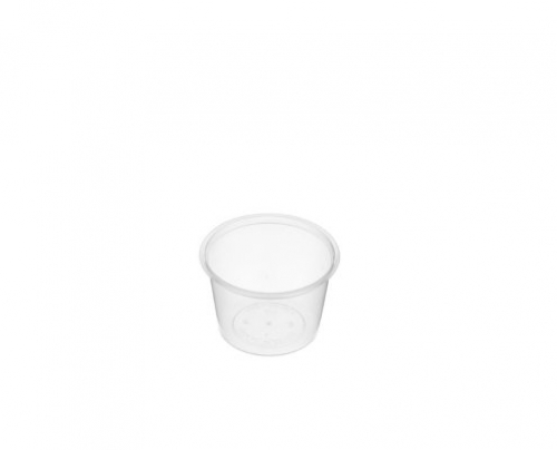 Round Clear Plastic Container 100ml 1000