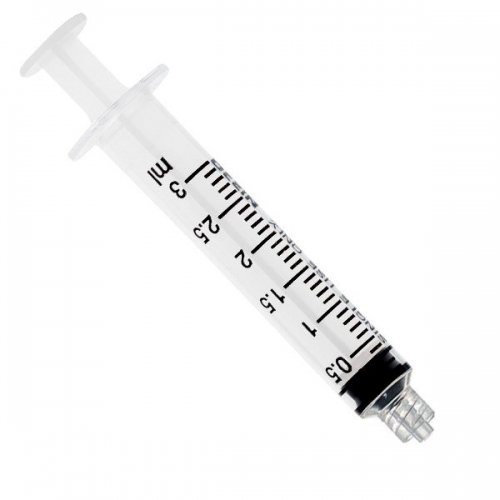 Syringe 3ml Luer Lock Nipro 100