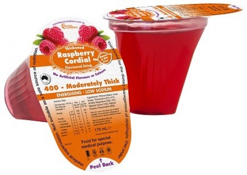 FC Raspberry Cordial 400 / 3 Moderately Thick 175ml 24