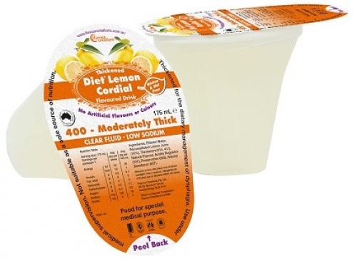 FC Diet Lemon Cordial 400 / 3 Moderately Thick 175ml 24