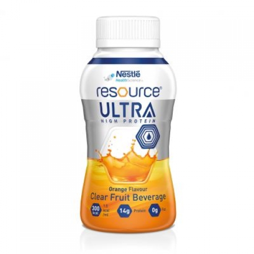 Resource Ultra Clear Fruit Bev ORANGE 200ml 24