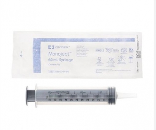 MonoJet Tip Syringe 60mm Cath 20
