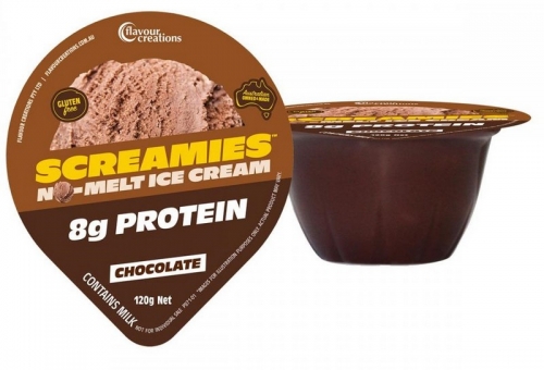 FC Screamies No Melt Protein Ice Cream Chocolate 120g 36