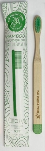 Bamboo Toothbrush Soft Spring GREEN 12