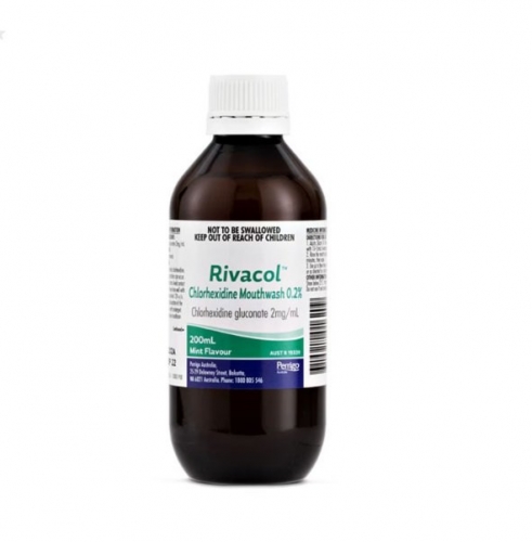 Rivacol Chlorhexidine Mouthwash 0.2% 200ml