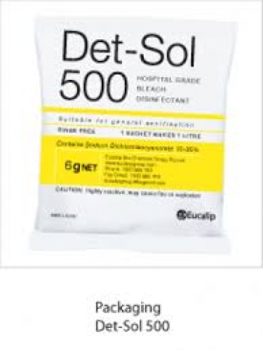 Det-Sol 500 Disinfectant Sachet 6g each