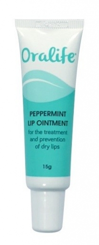 Oralife Peppermint Lip Ointment 15g ea