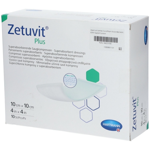 Zetuvit Plus 10cmx10cm 10