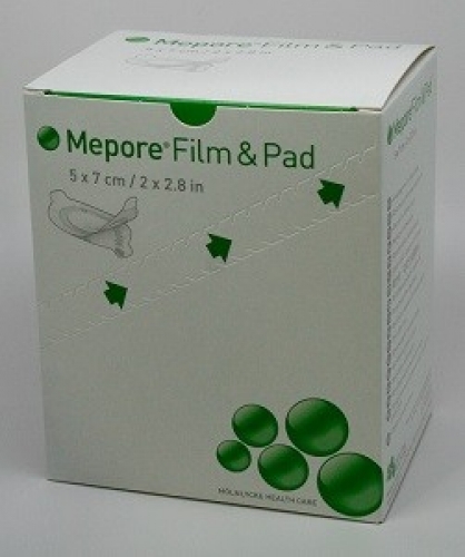 Mepore Film & Pad 5x7cm oval 85