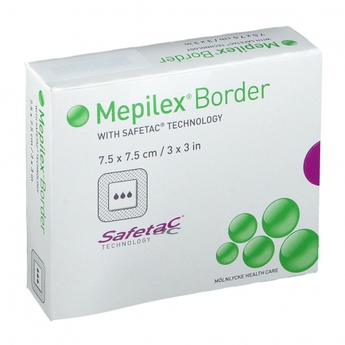 Mepilex Border Flex 7.5cm x7.5cm 10