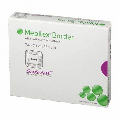 Mepilex Border Ag 7.5 x7.5cm 5
