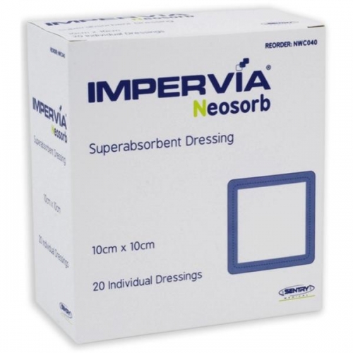 IMPERVIA® Neosorb Superabsorbent ST 10cmx10cm 20