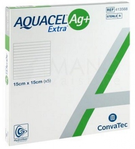 Aquacel AG+ Extra 15cmx15cm 5