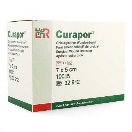 Curapor Surgical Island 7cm x 5cm box/100