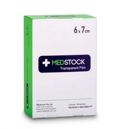 Medstock Transparent Film X-Thin ST 6cmx7cm box/100