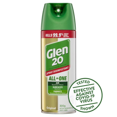 Glen 20 Disinfectant Spray Original Scent 300g ea