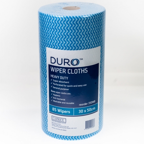 Duro Wiper Rolls H'Duty Blue 50cmx30cm 85