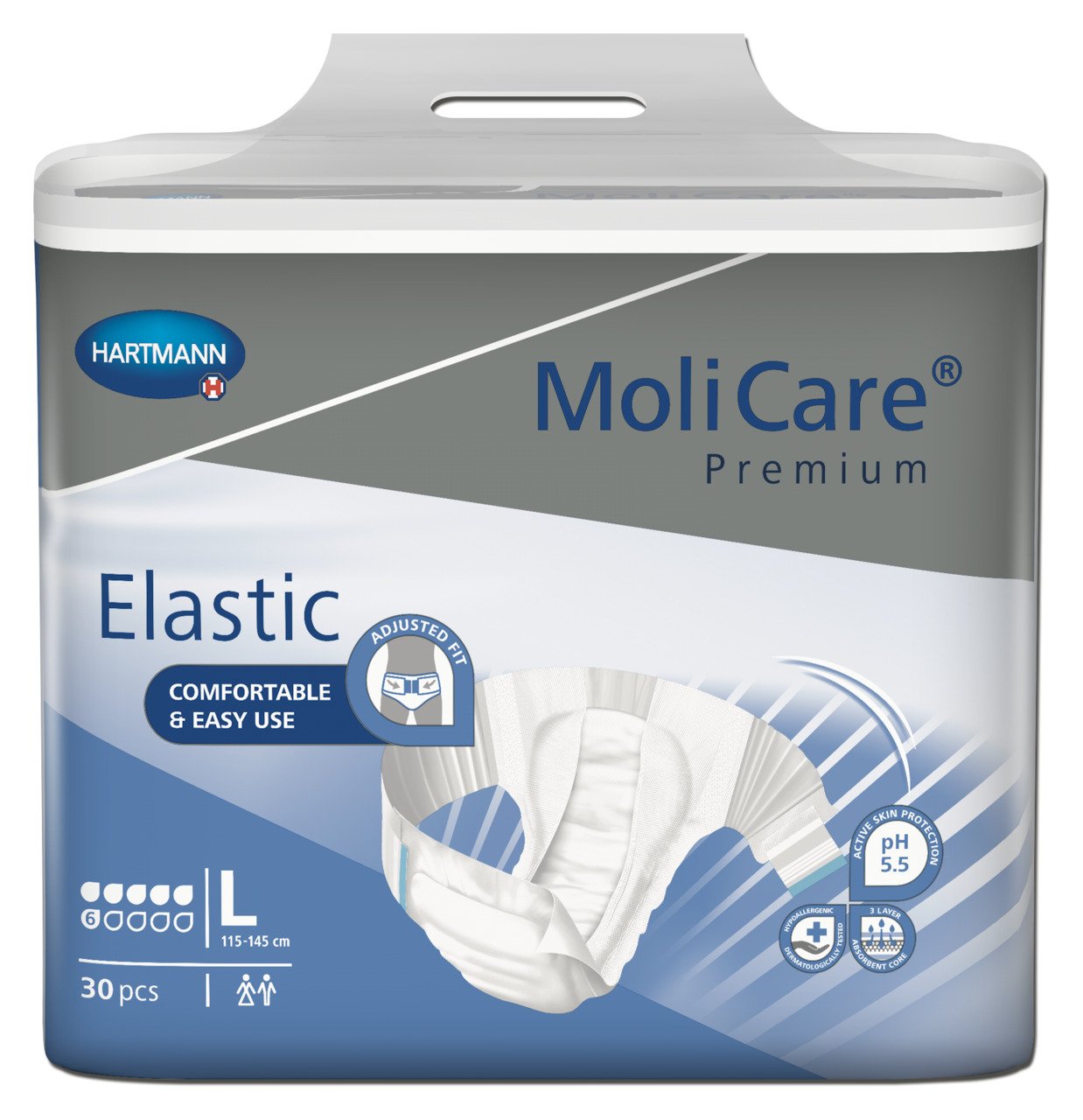 MoliCare Premium Elastic Large 6 drops 90