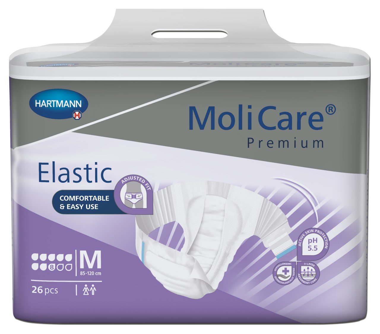 MoliCare Premium Elastic Medium 8 drops 78