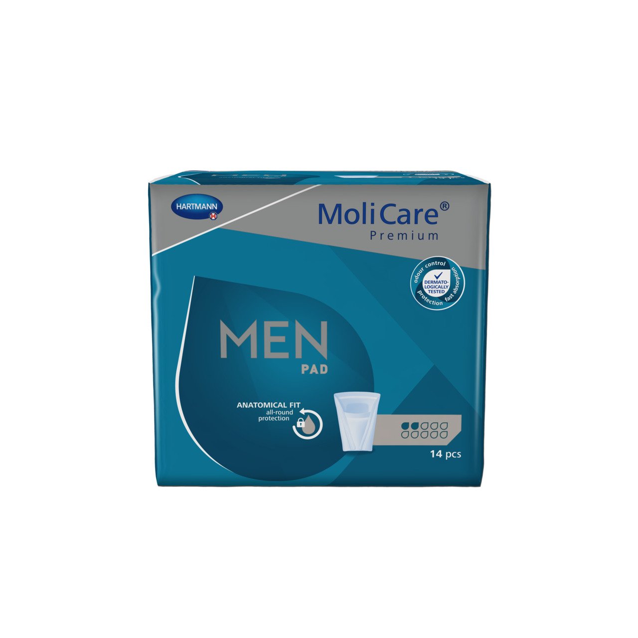 MoliCare Premium Men Pad 2 drops  168