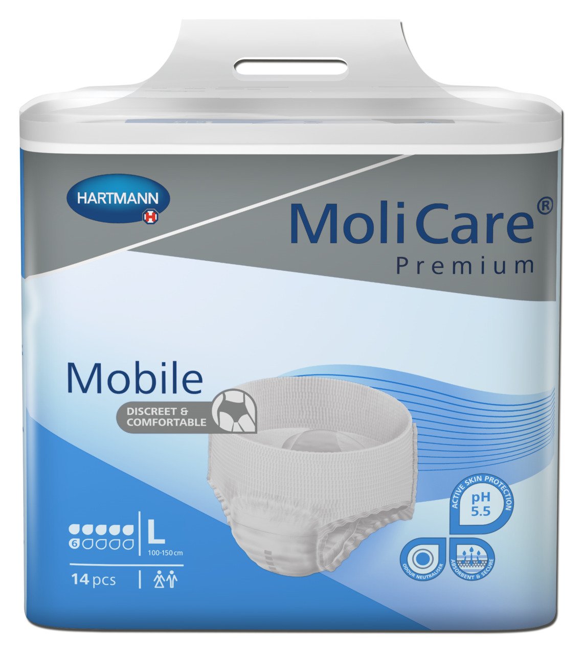 MoliCare Premium Mobile Large 6 drops 56