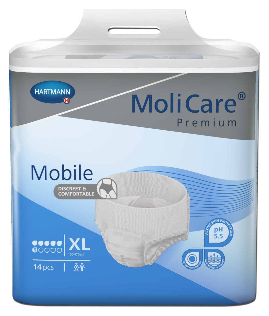 MoliCare Premium Mobile X-Large 6 drops 56