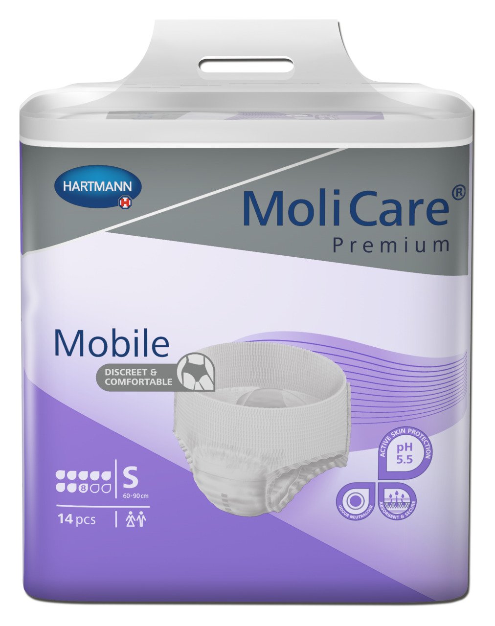 MoliCare Premium Mobile Small 8 drops 56