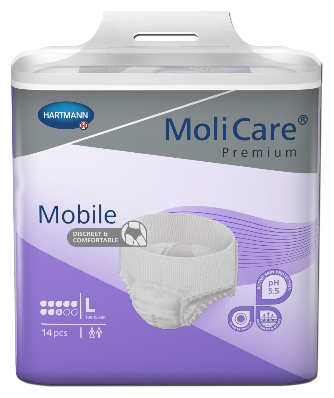 MoliCare Premium Mobile Large 8 drops 56