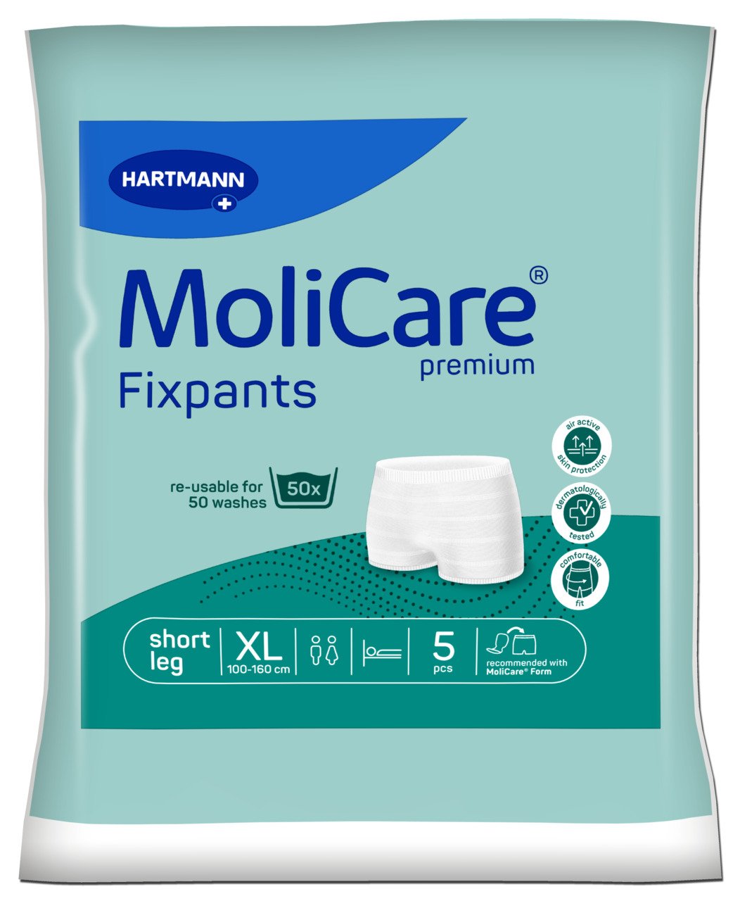 MoliCare Premium FixPants Short X-Large 25