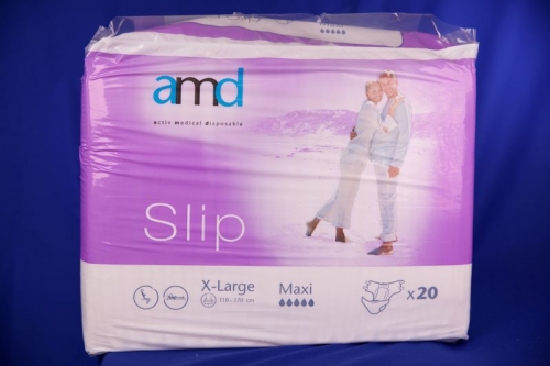 AMD Slip Maxi XLarge Waist 170cm 4000ml 20 x 3