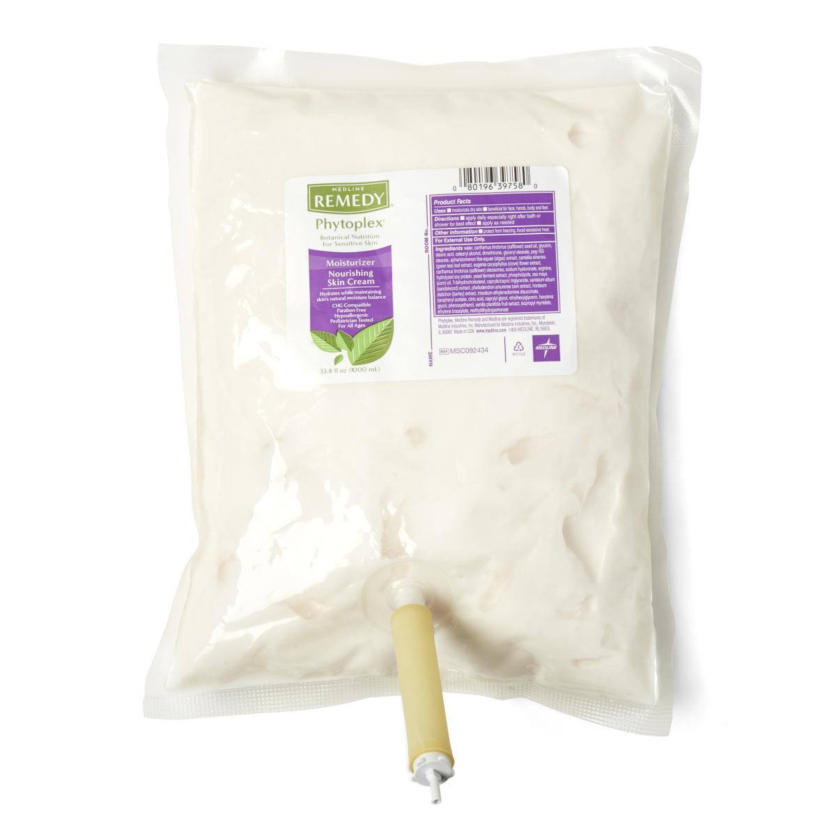 Medline Remedy Phytoplex Nourish Cream 1L Bag 8