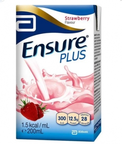 Ensure Plus 220ml Strawberry ea